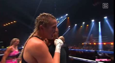 VIDEO: Boxer Flashes Crowd After First Win